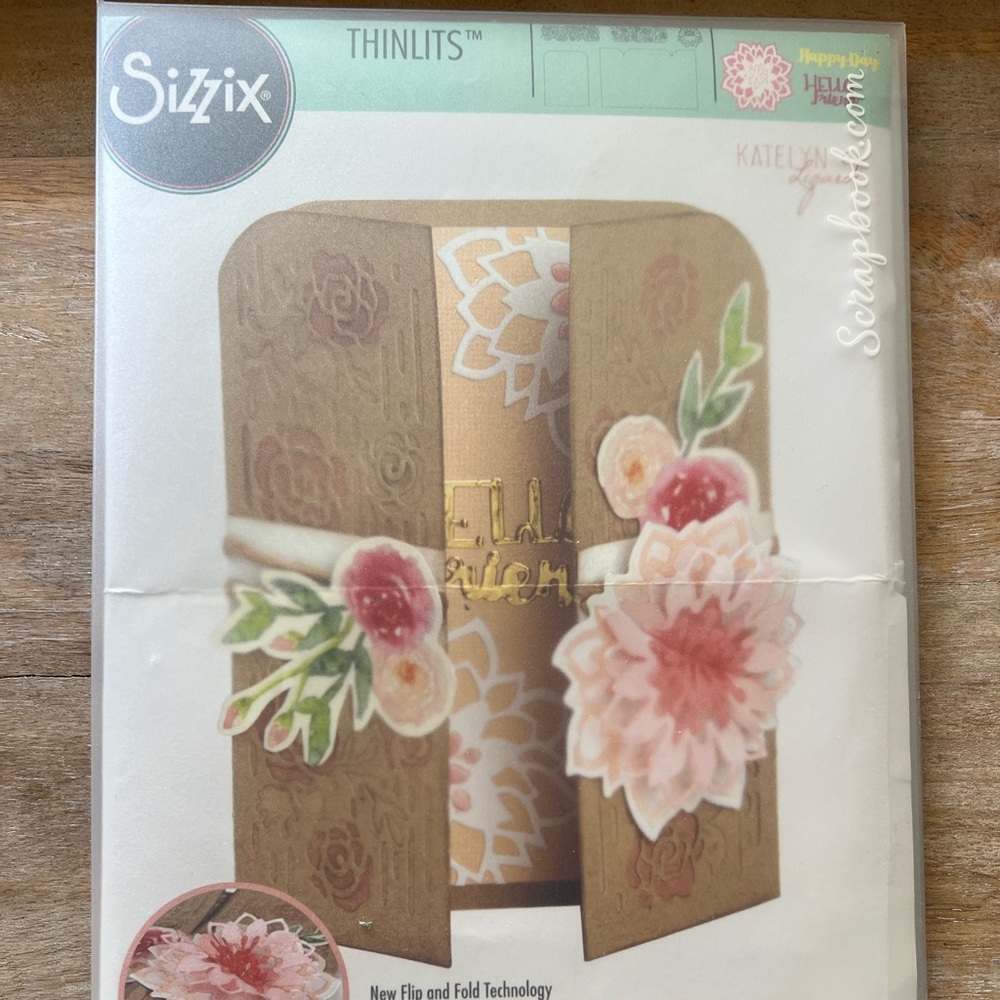 Sizzix Thinlits ~Gatefold Die~ Hello Friend